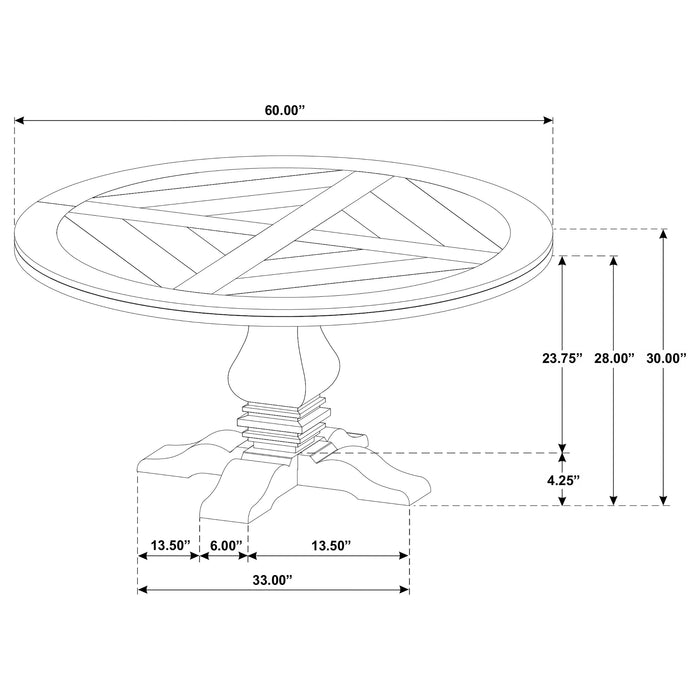 Florence 7 Pc Dining Set