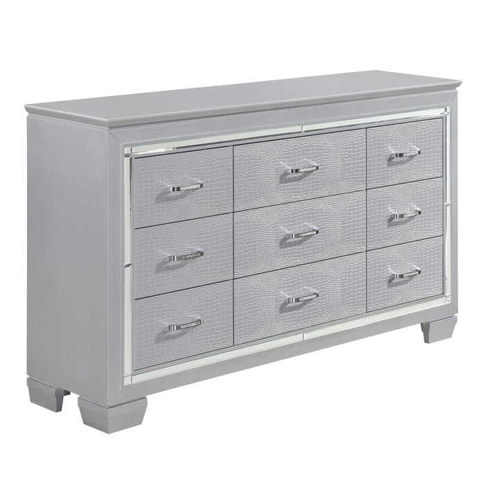 Allura Dresser in Silver