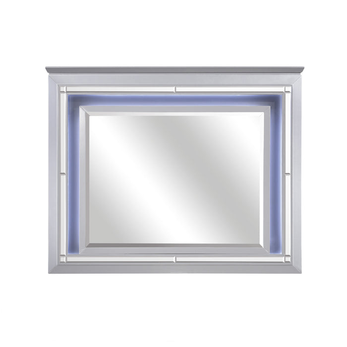 Allura LED Mirror in Silver