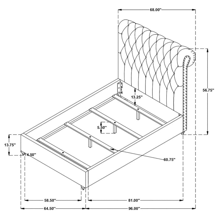 Devon Bedroom Set White