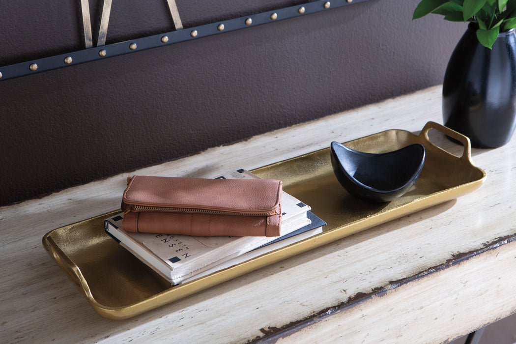Posy Gold Tray