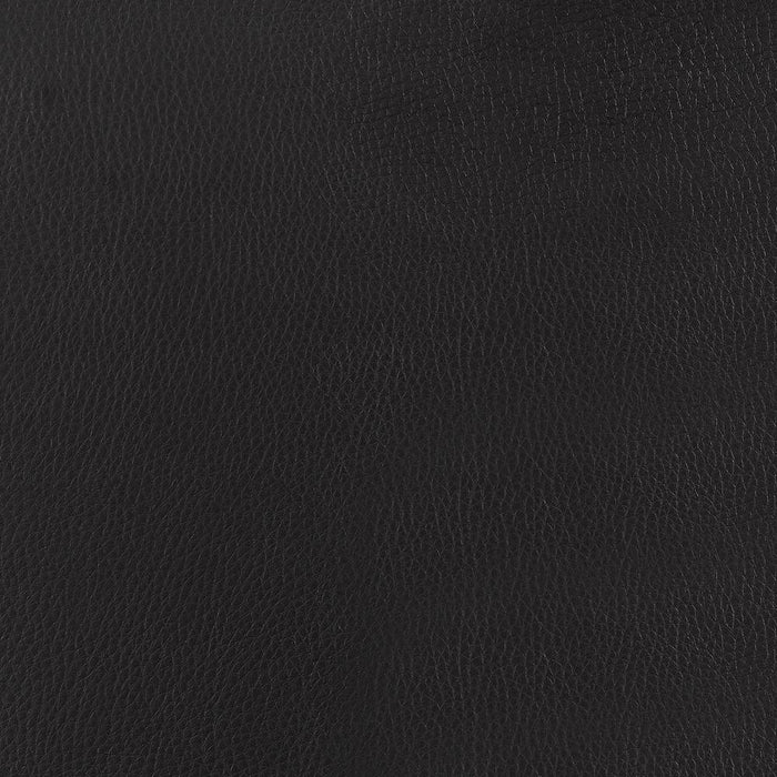 Ashbury Upholstered Adjustable Bar Stools Black and Chrome (Set of 2)