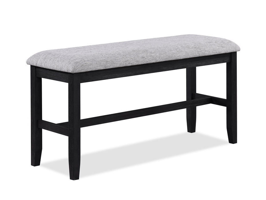 BUFORD CNTR HT BENCH LIGHT GREY