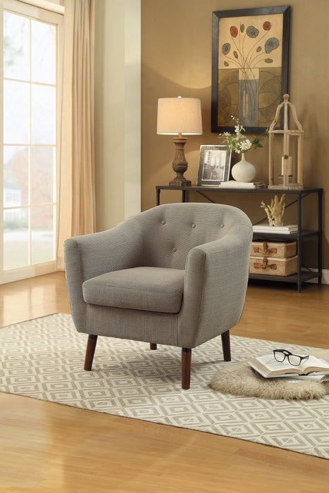 Lucille Accent Chair in Beige