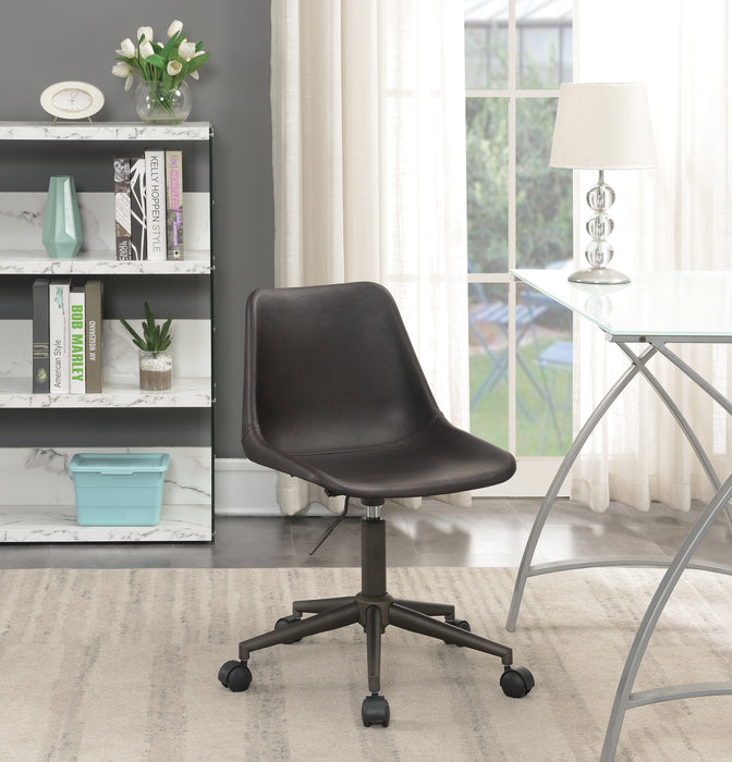 Casters & Rustic Office Chair