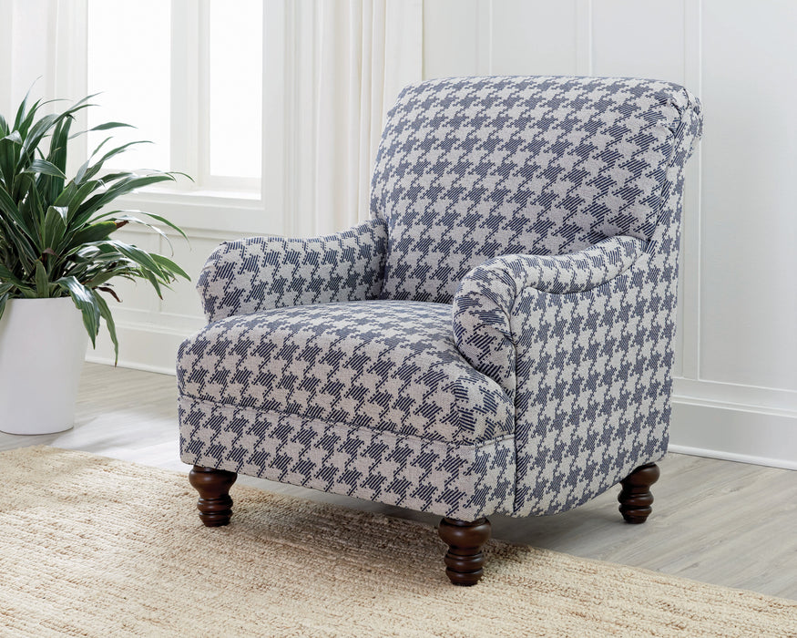 Glenn Accent Chair in Blue