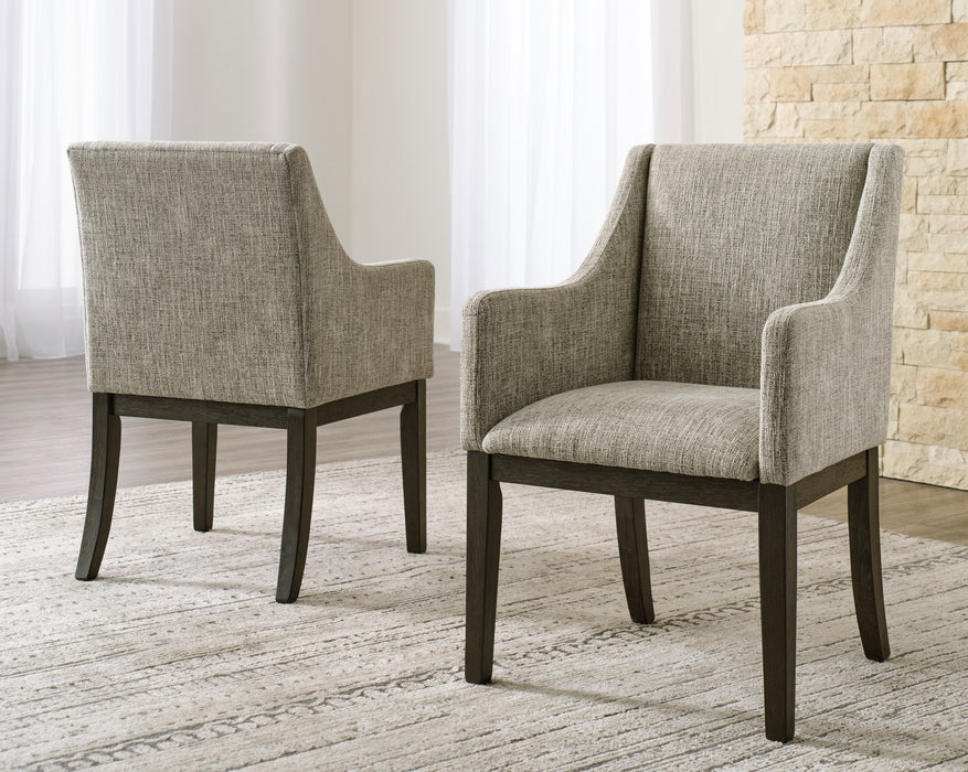 Burkhaus Dining Arm Chairs (Set of 2)