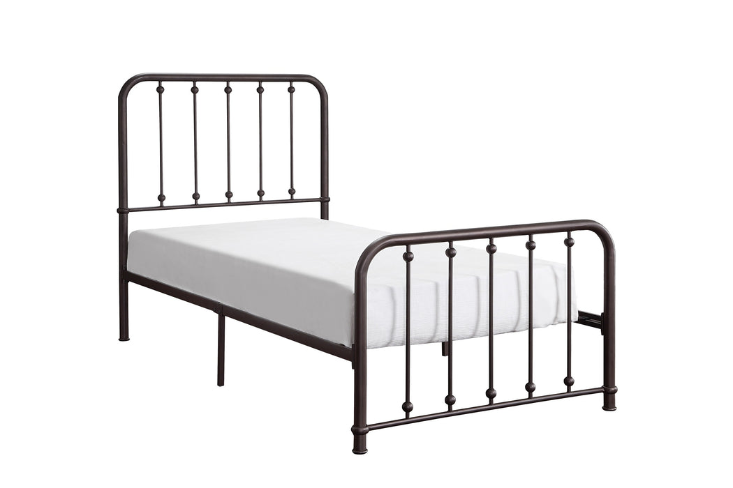 Larkpurs twin metal bed frame.