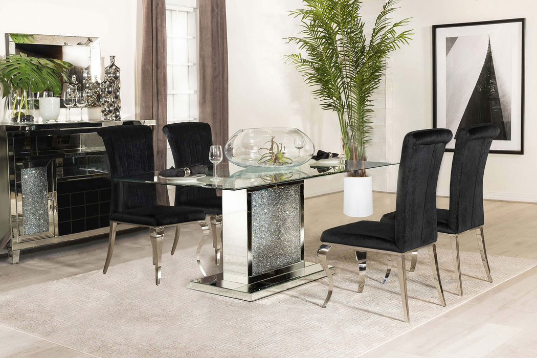 Marilyn 7pc Glam Dining Set