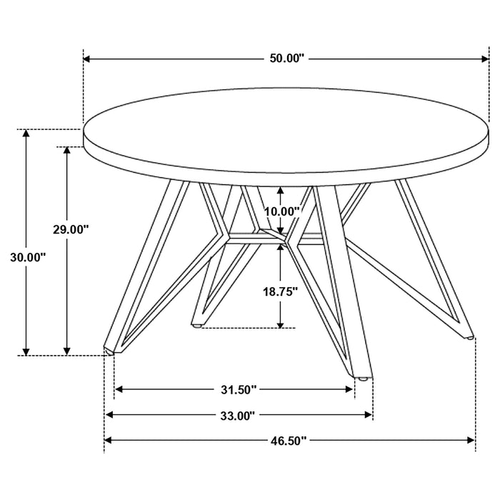 Neil 5 Pc Dining Sets