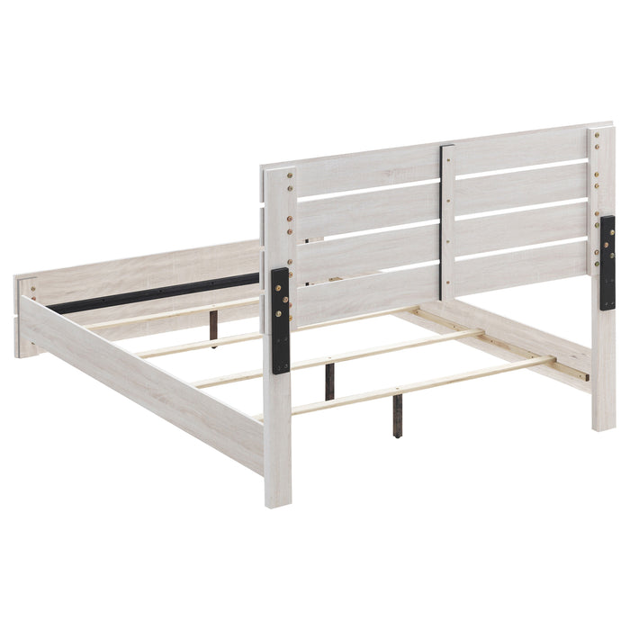 Brantford Wood Storage Panel Bed