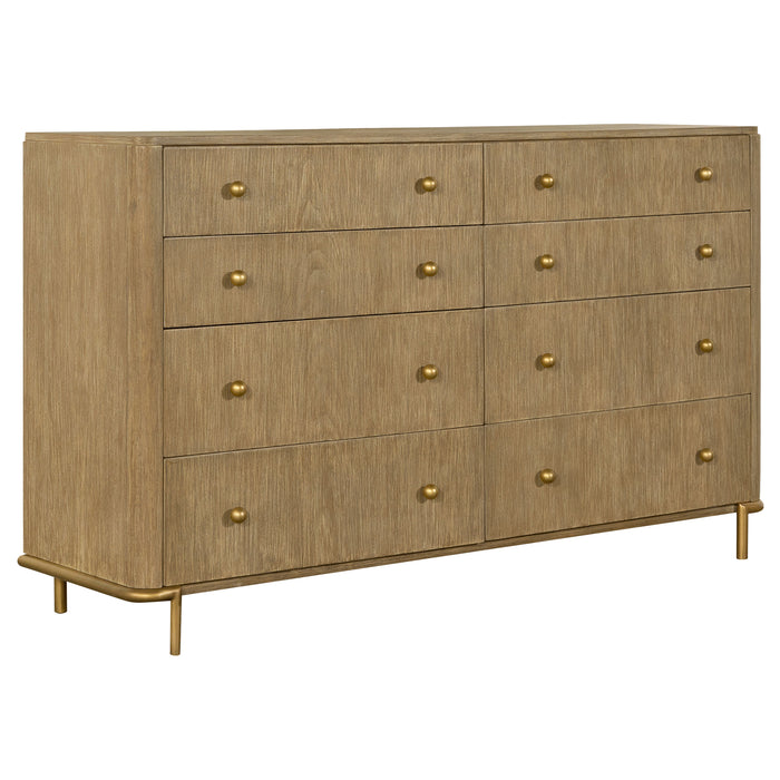 Arini 5 Pc Bedroom Sets Beige