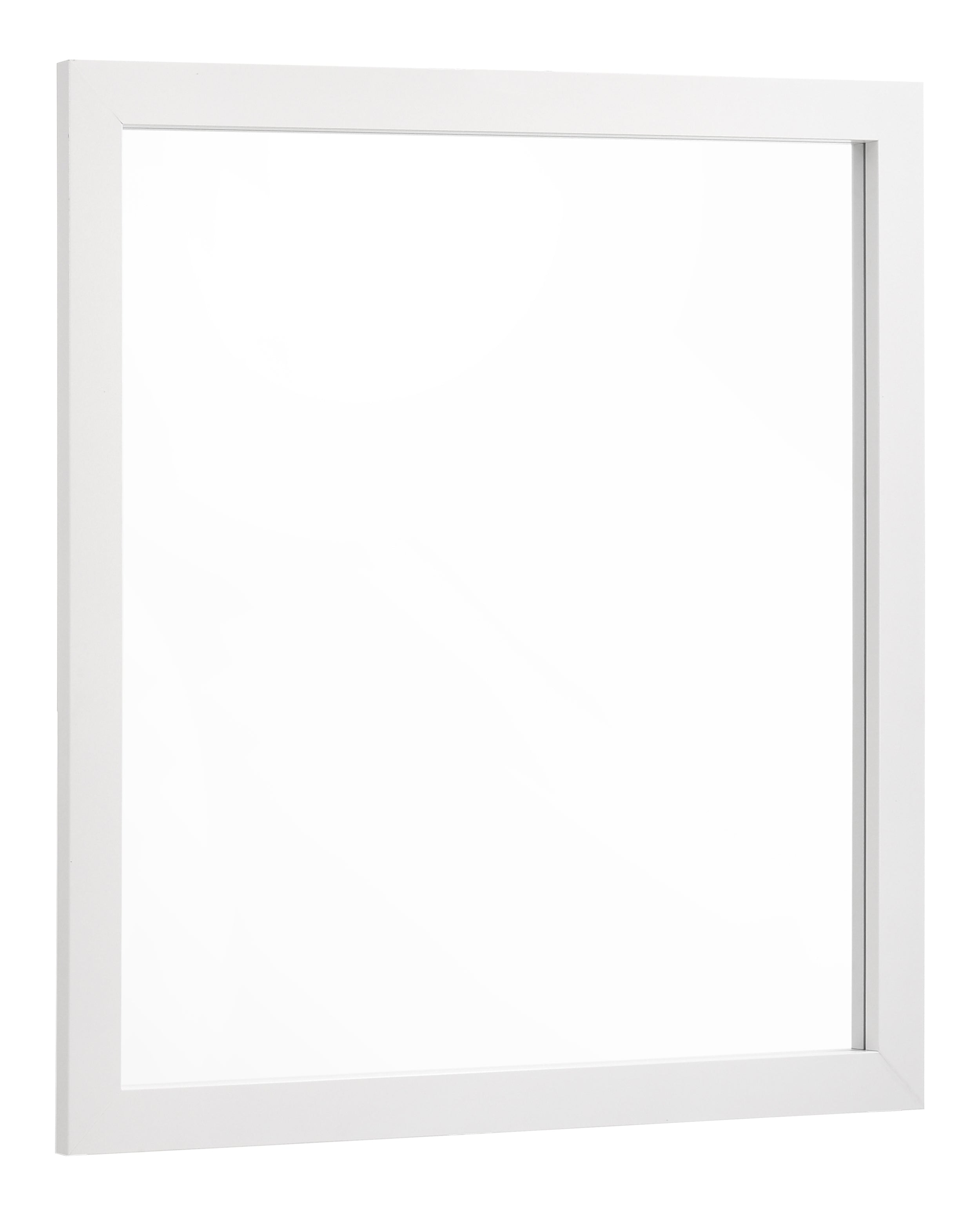 Kendall Square Dresser Mirror in White