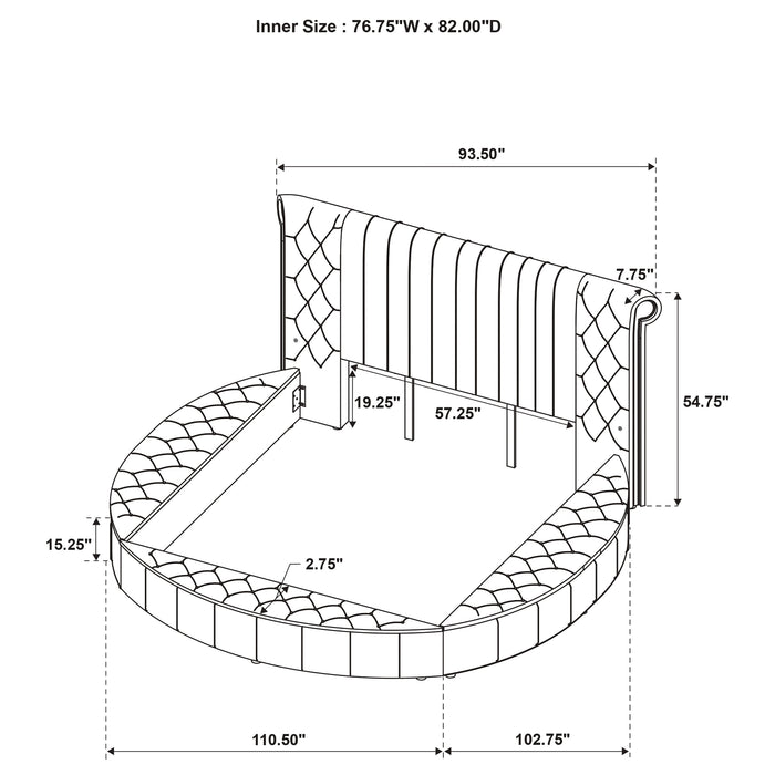 Sonya Eastern King & Queen Bed