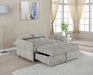 Cotswold Tufted Cushion Sleeper Sofa Bed Beige