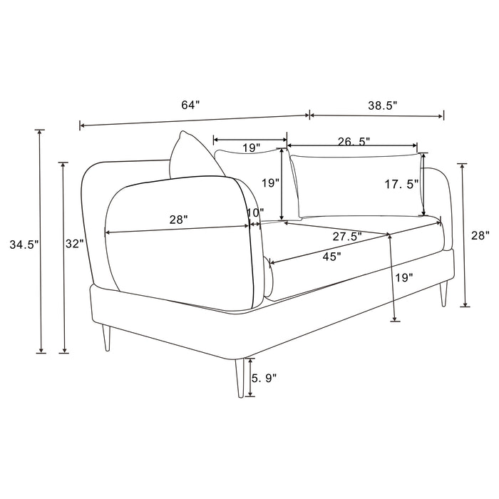 Jade Loveseats