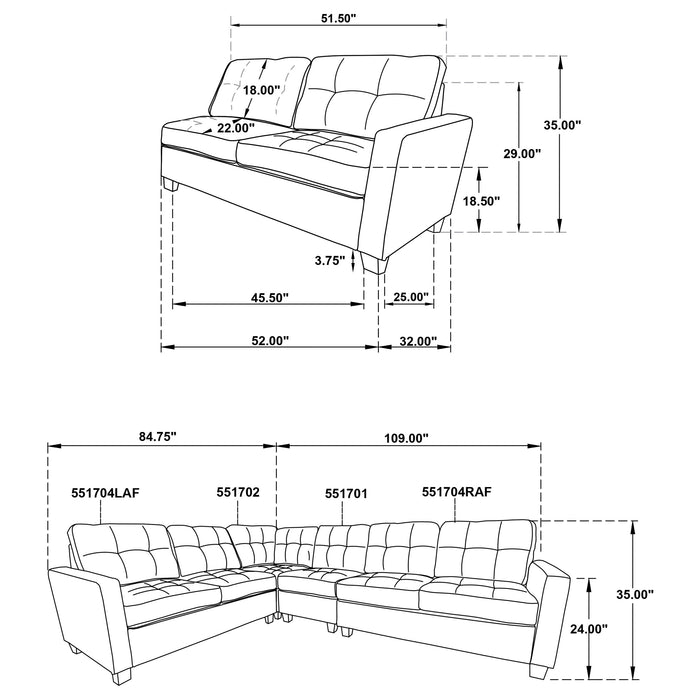 Georgina Modular Sectionals