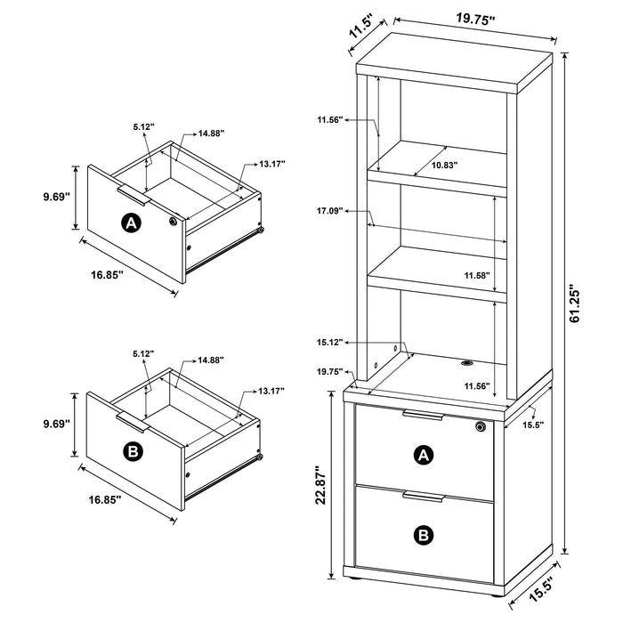 Westpark Bookcase