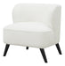 Alonzo Upholstered Track Arms Accent Chair Natural
