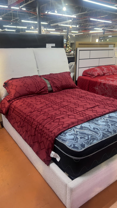 Gwendoline Upholstered Platform Bed FLOOR MODEL