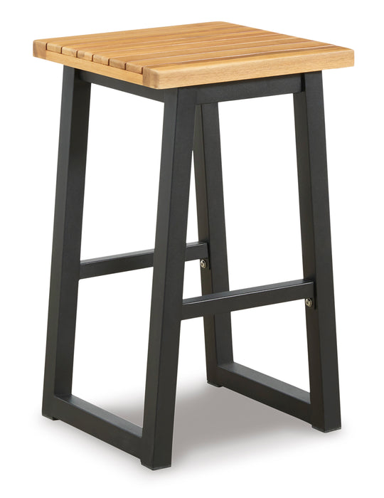 Town Wood Outdoor Counter Table Set (Set of 3)