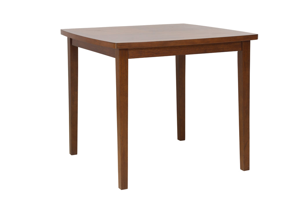 Mindy Counter Height Dining Set in Brown
