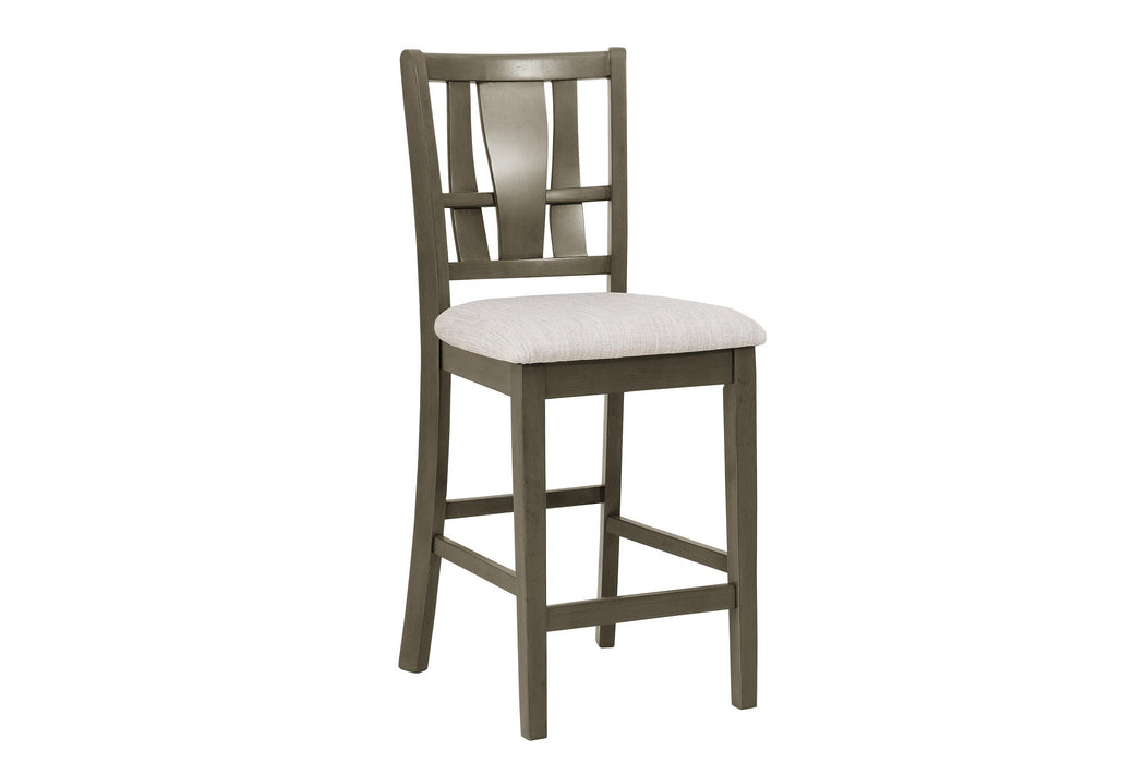 Mindy Counter Height Dining Set in Gray