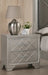 Crown Mark Phoebe Nightstand in Silver image