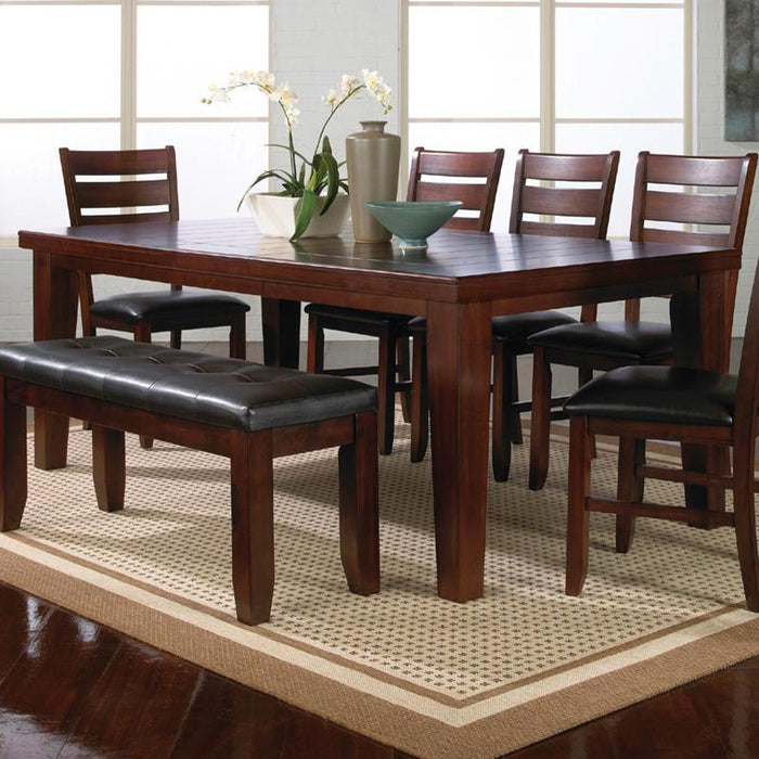 Crown Mark Bardstown Dining Table in Espresso 2152T-4282