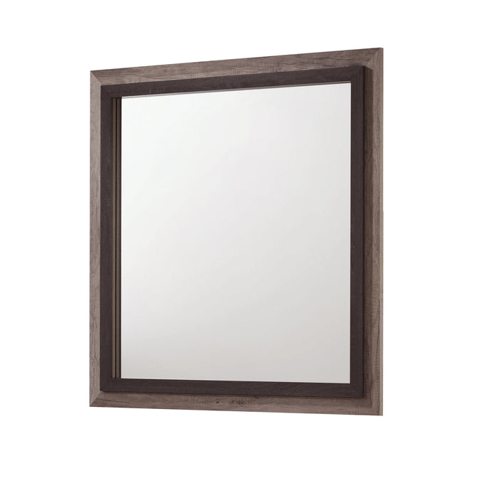 Crown Mark Furniture Rangley Dresser Mirror in Brown image