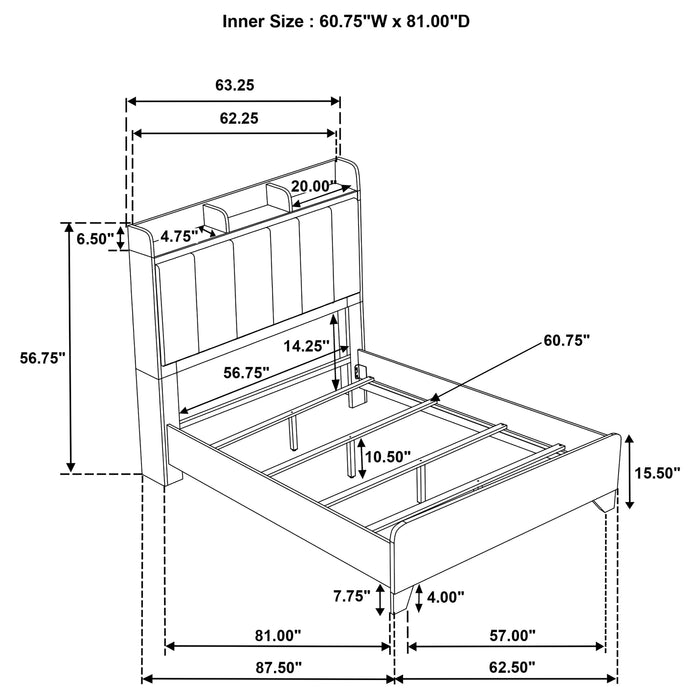 Henderson Bookcase Bed