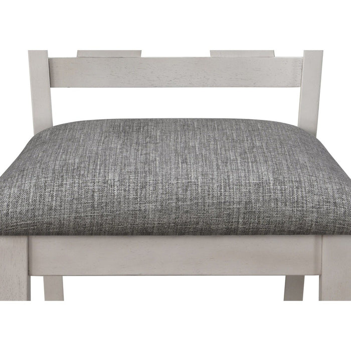 Crown Mark Maribelle Side Chair in Chalk/Grey 2158CG-S (Set of 2)