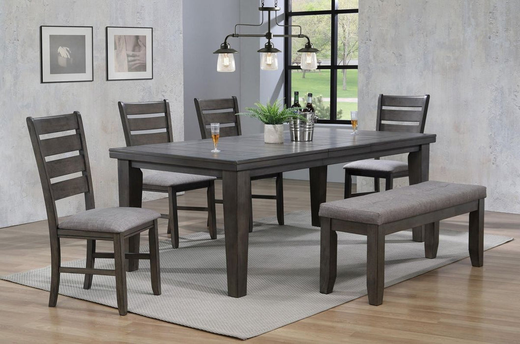 Crown Mark Bardstown Side Chair (Set of 2) in Gray 2152GY-S