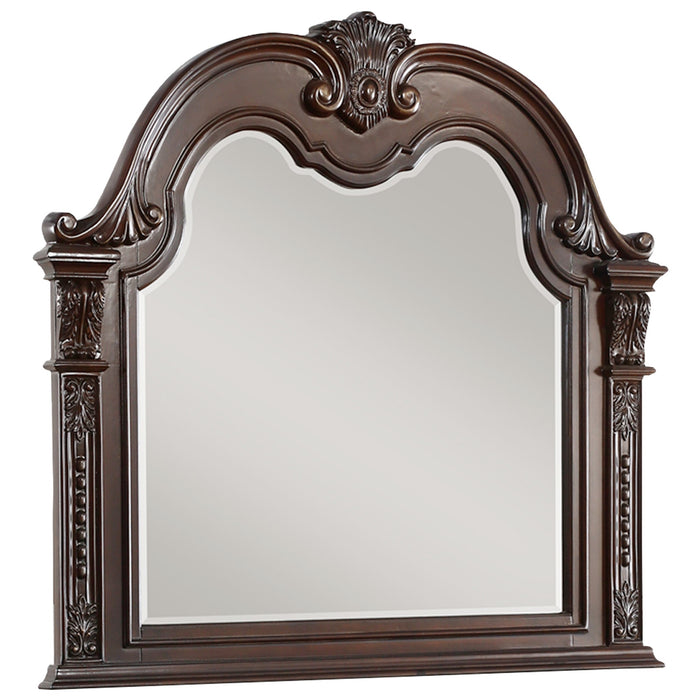 Cavalier Mirror in Brown