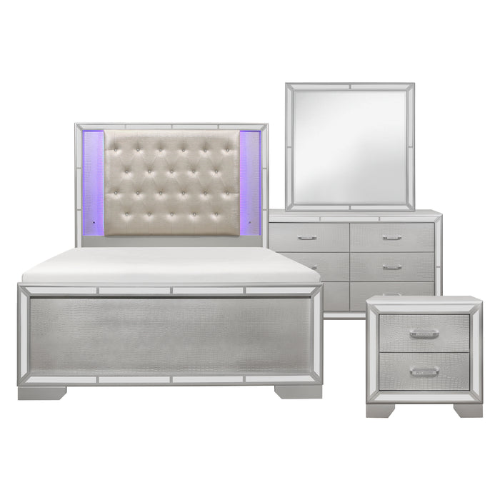 Aveline Silver Bedroom Set