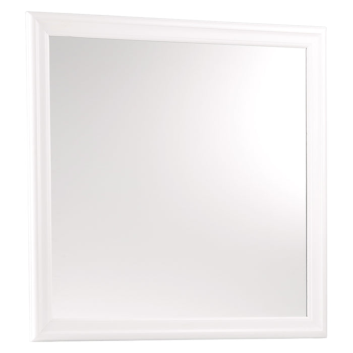 Mayville Mirror in White