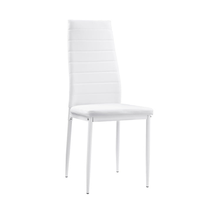 Florian Dining Set in White