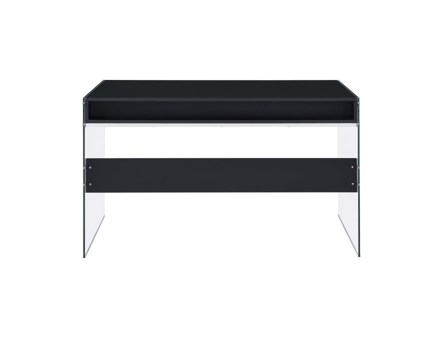 Dobrev Writing Desk in Glossy Black
