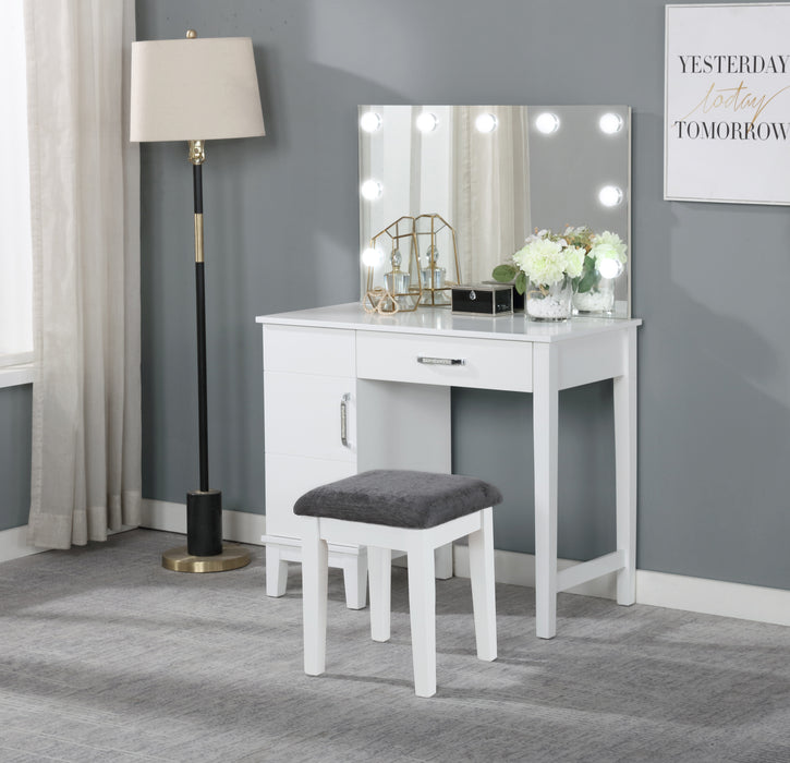 Claire Vanity Set (Stool Included)