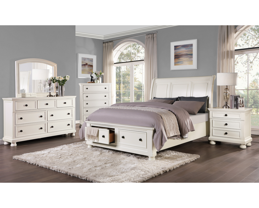 Laurelin Bedroom Set in White