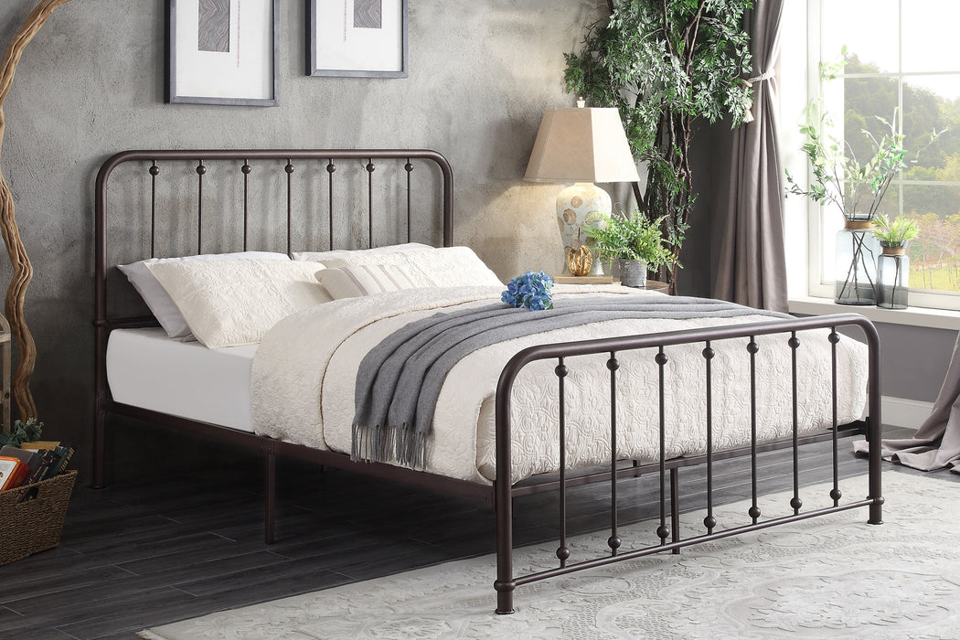 Larkpurs Full metal bed frame.